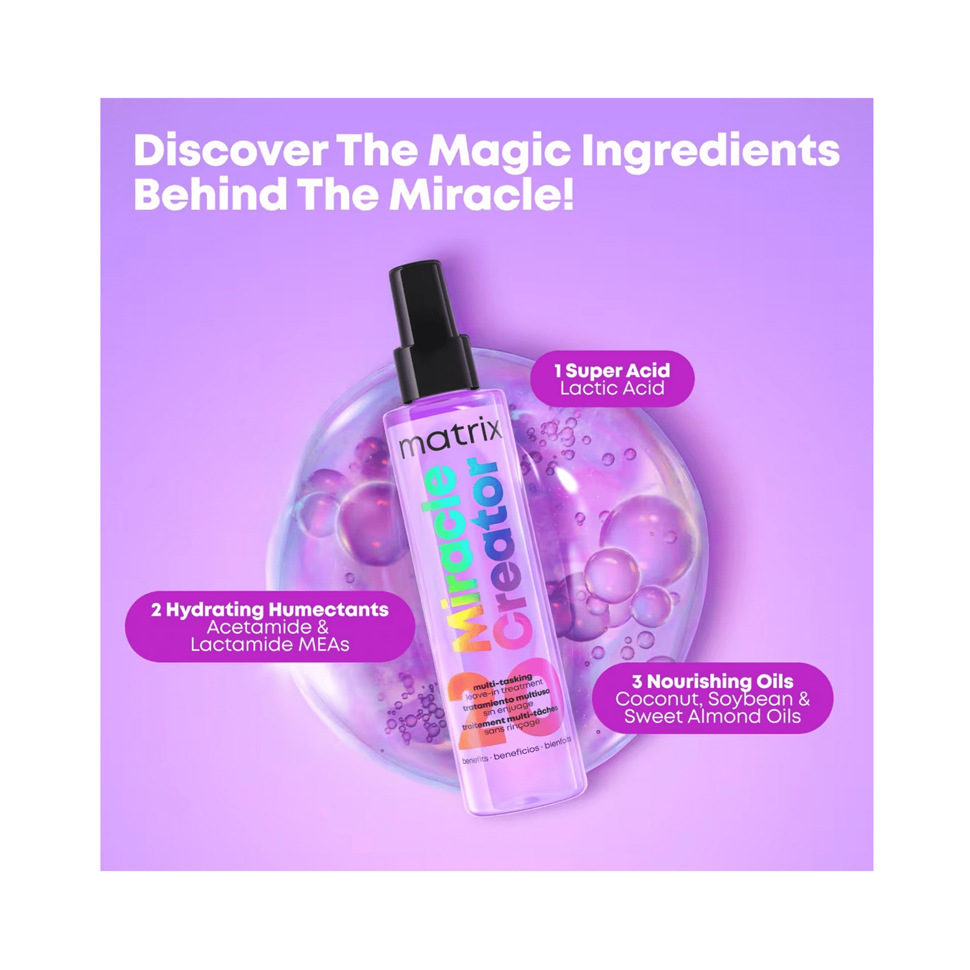 Matrix Miracle Creator Multi - Benefit Treatment Spray - Beautifox