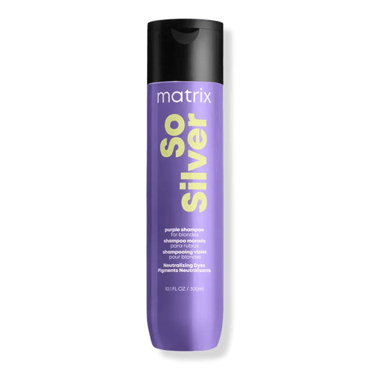 Matrix So Silver Purple Shampoo For Blonde and Silver Hair - Beautifox