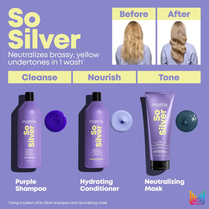 Matrix So Silver Shampoo - Beautifox