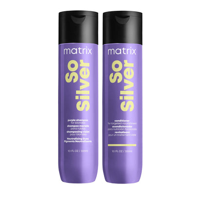 Matrix So Silver Shampoo & Conditioner 10oz Duo ($44 Value) - Beautifox