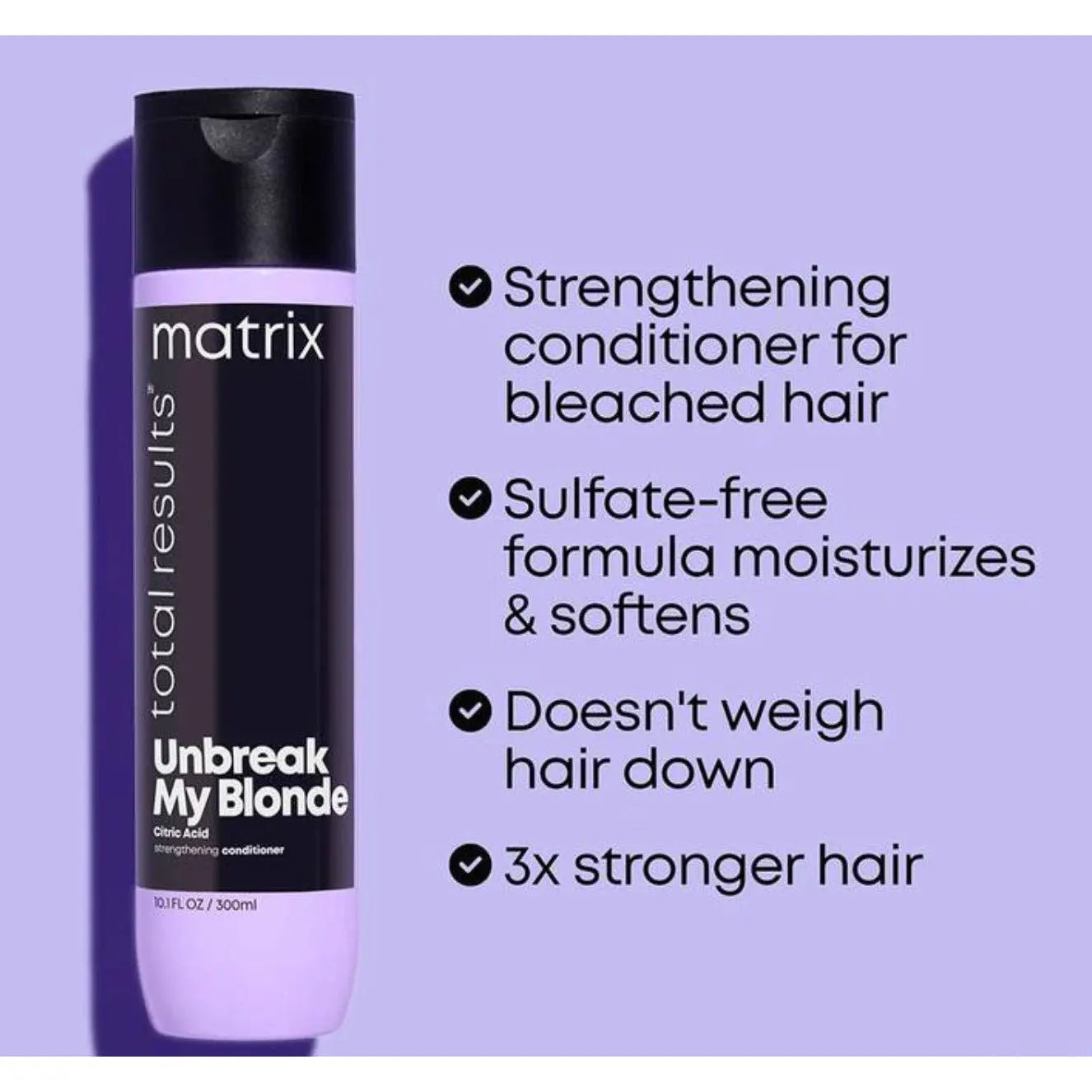 Matrix Total Results Unbreak My Blonde Sulfate - Free Strengthening Conditioner - Beautifox