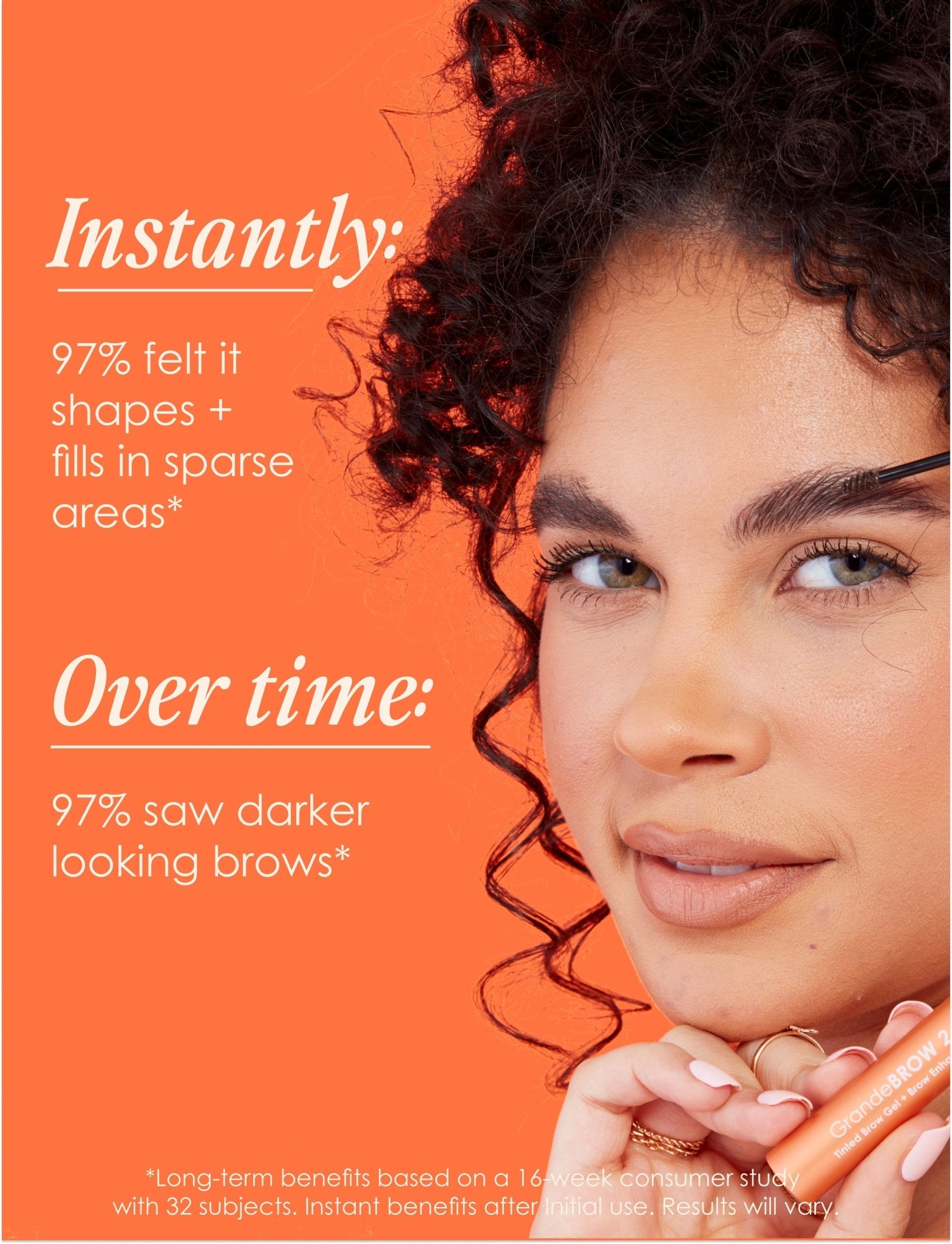 Medium Travel Size GrandeBROW 2 - In - 1 - Beautifox