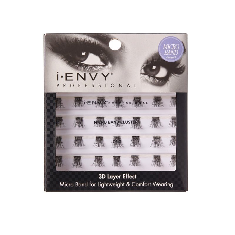 Microband Cluster Eyelash - Long - Beautifox