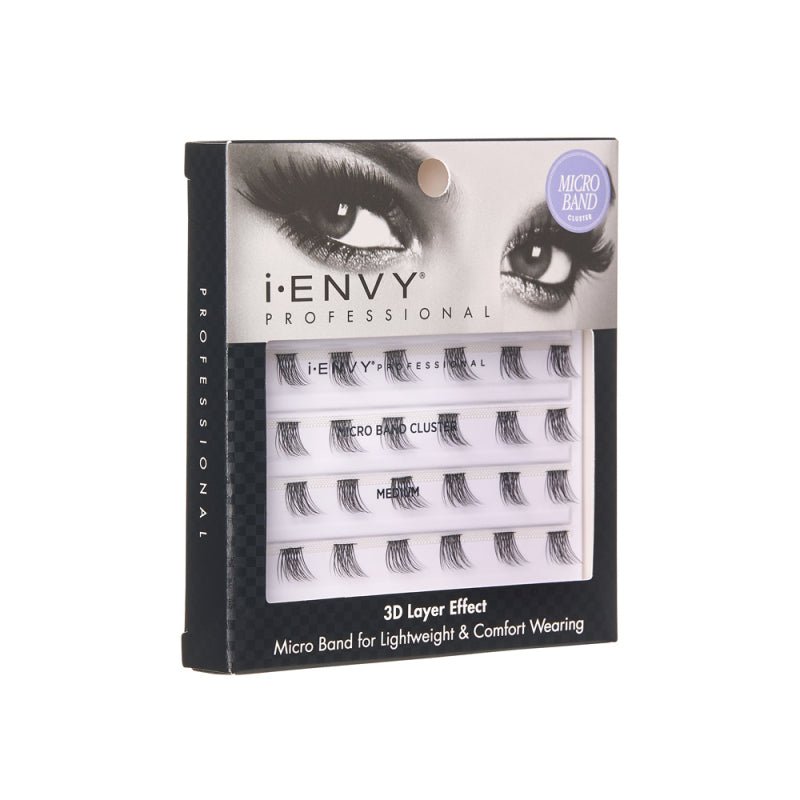 Microband Cluster Eyelash - Medium - Beautifox