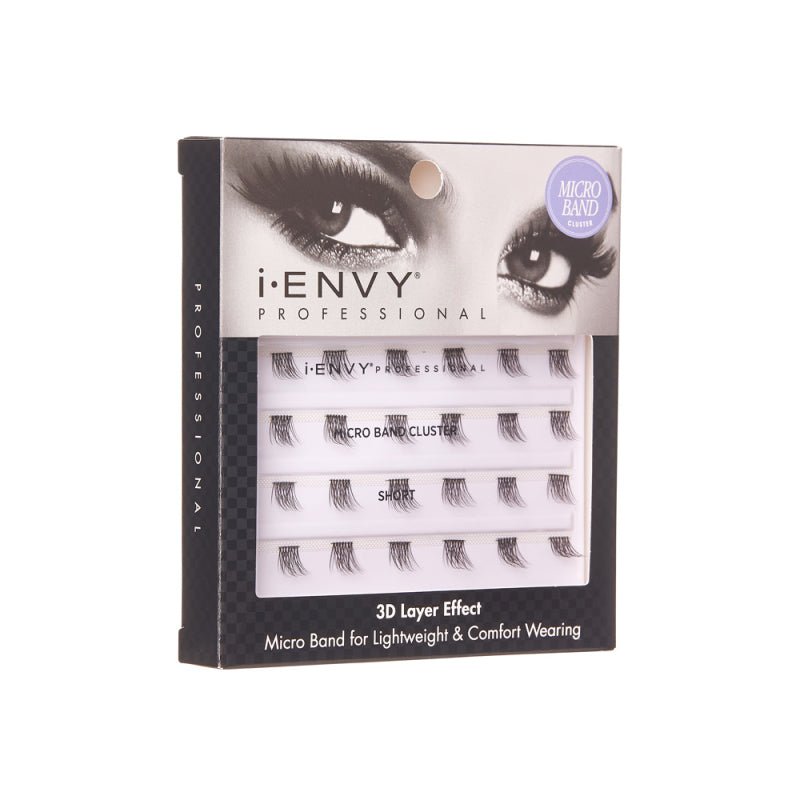 Microband Cluster Eyelash - Short - Beautifox