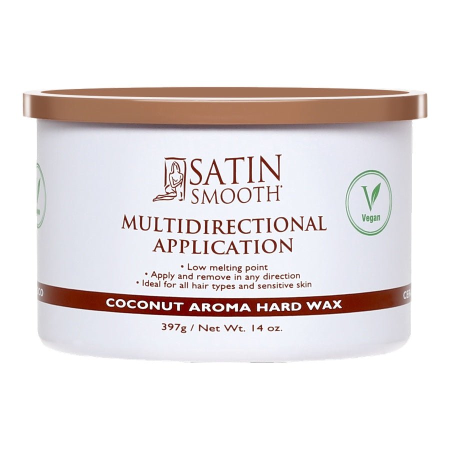 Multidirectional Coconut Aroma Hard Wax - Beautifox