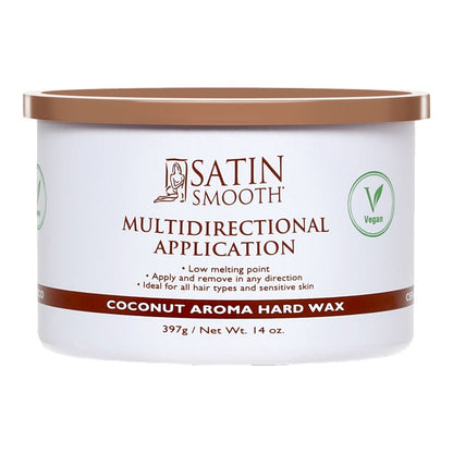 Multidirectional Coconut Aroma Hard Wax - Beautifox