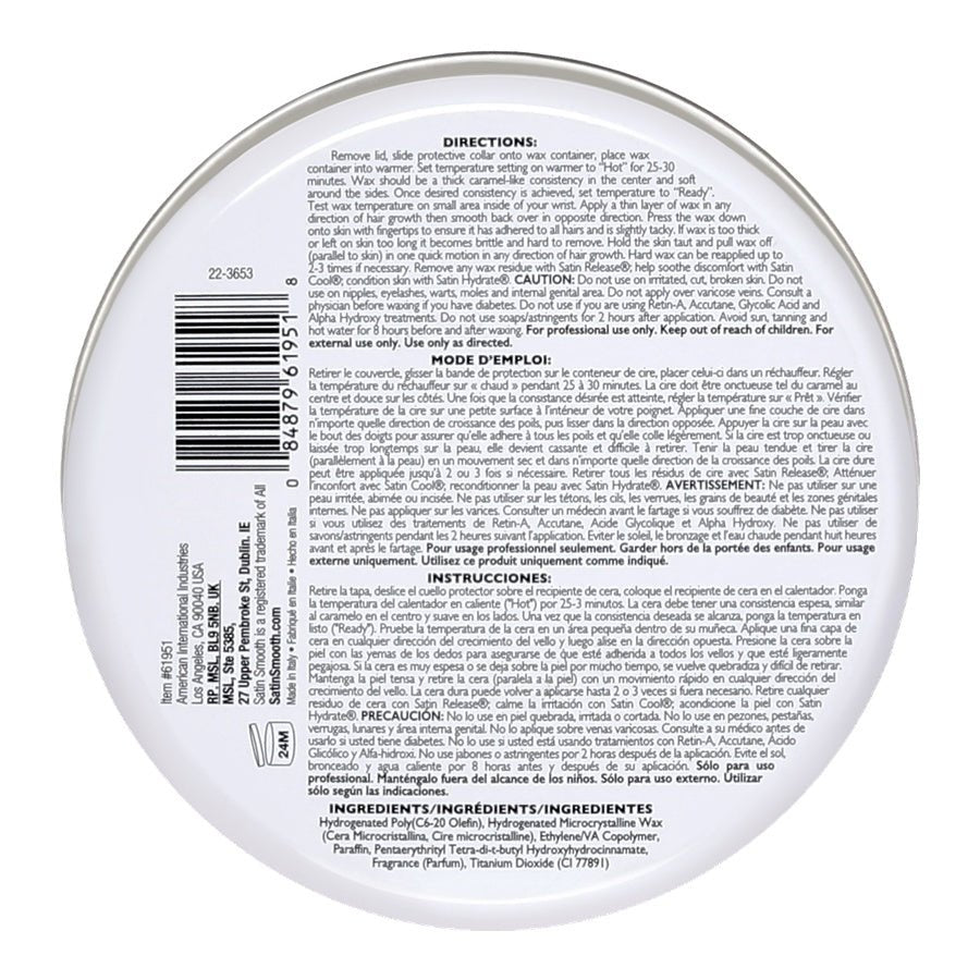 Multidirectional Coconut Aroma Hard Wax - Beautifox