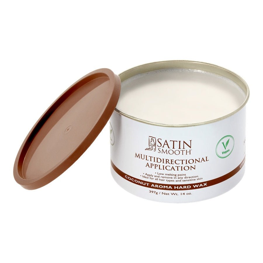 Multidirectional Coconut Aroma Hard Wax - Beautifox