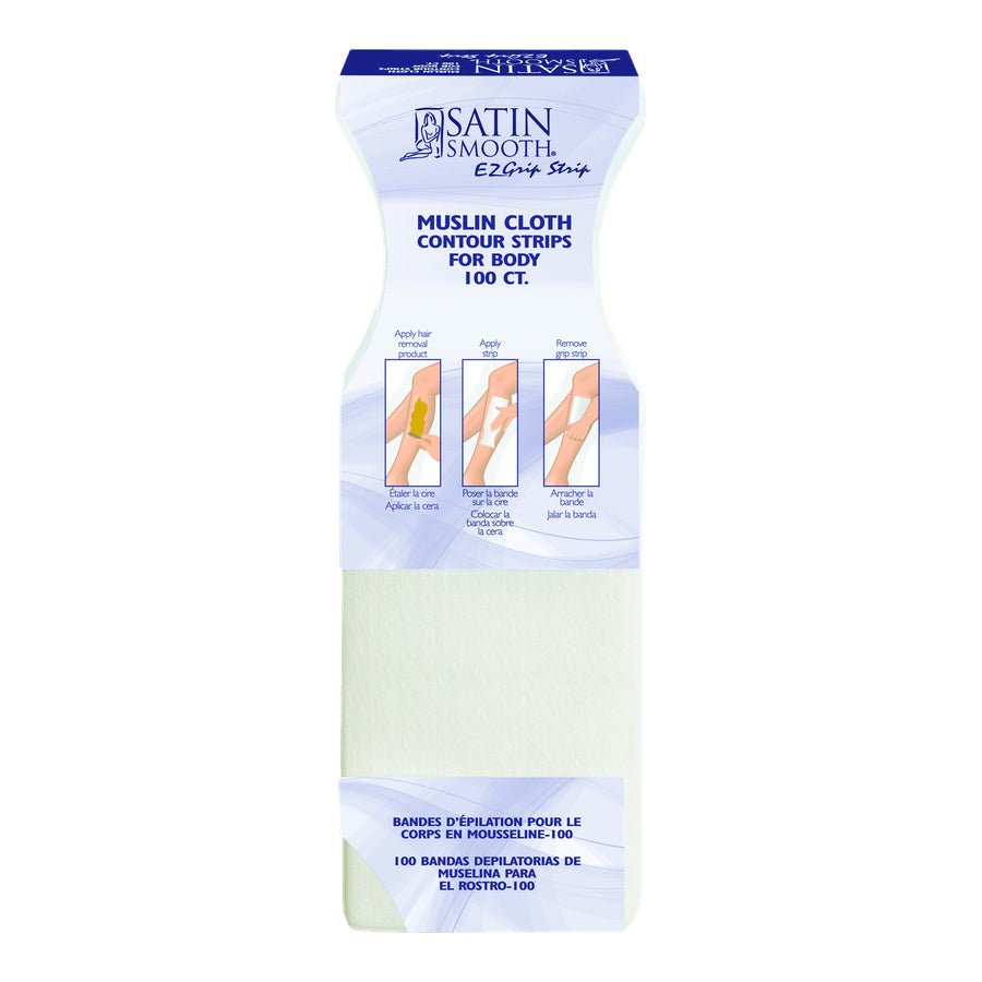 Natural Muslin Body Strips - Beautifox