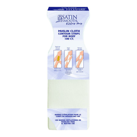 Natural Muslin Body Strips - Beautifox