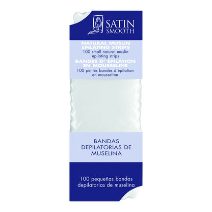 Natural Muslin Facial Epilating Strips - Beautifox