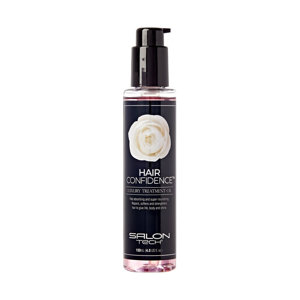 Nourish and smooth all hair types with Hair Confidence oil. Rich in antioxidants, it tames frizz, detangles, and leaves hair silky, soft, and healthy. - Beautifox
