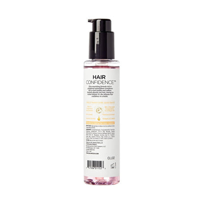 Nourish and smooth all hair types with Hair Confidence oil. Rich in antioxidants, it tames frizz, detangles, and leaves hair silky, soft, and healthy. - Beautifox
