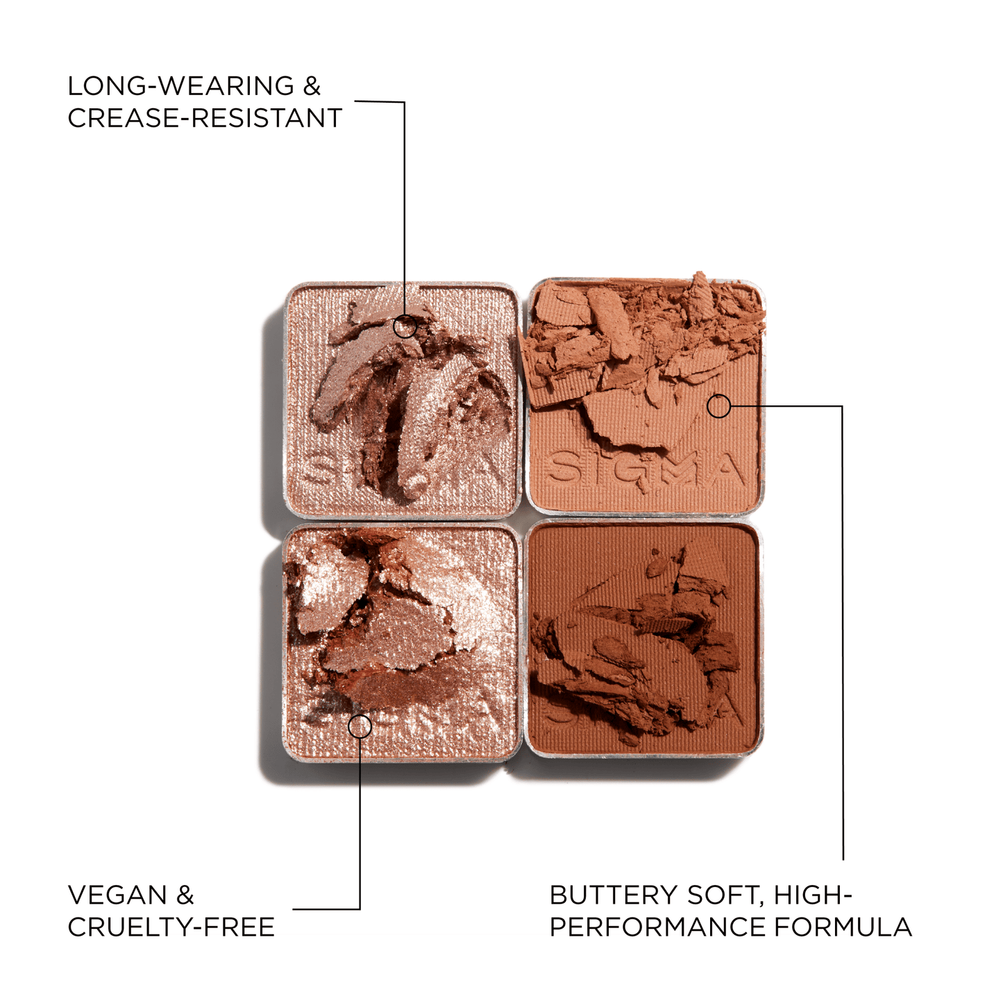 Peach Pie Eyeshadow Quad - Beautifox