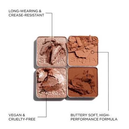 Peach Pie Eyeshadow Quad - Beautifox