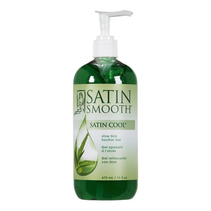 Satin Cool Aloe Vera Soothing Gel - 16 fl oz - Beautifox