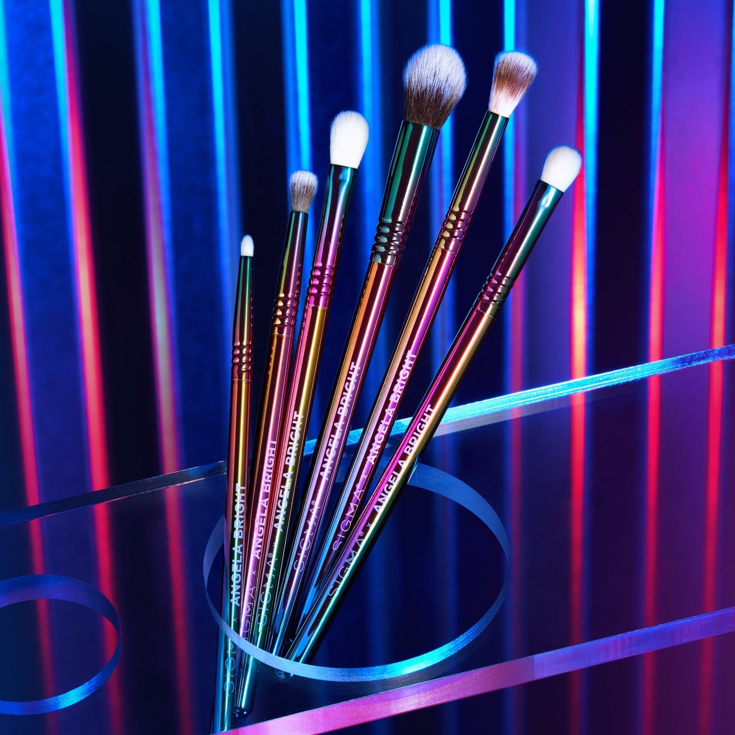Sigma x Angela Bright Brush Set - Beautifox