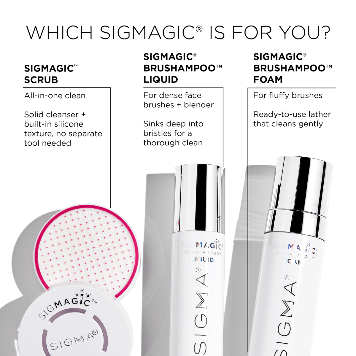 Sigmagic® Brushampoo™ Foam - Beautifox