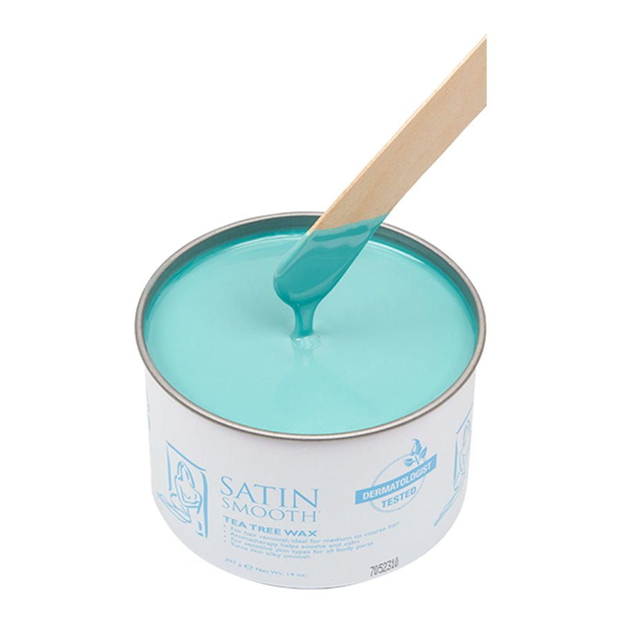 Tea Tree - Infused Cream Soft Wax - Beautifox