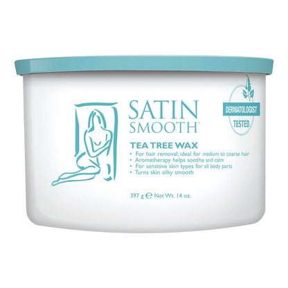 Tea Tree - Infused Cream Soft Wax - Beautifox