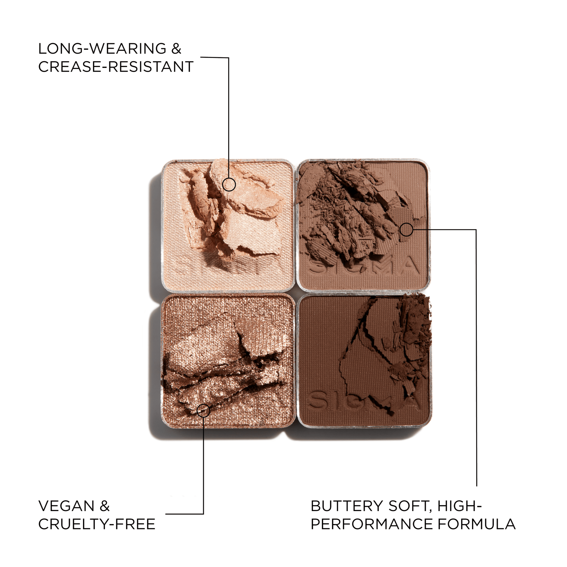 Tiramisu Eyeshadow Quad - Beautifox