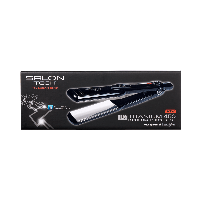 Titanium 450 Flat iron - 1.5 Inch - Beautifox