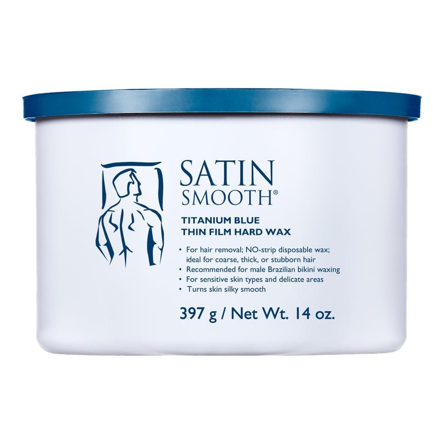 Titanium Blue Thin - Film Hard Wax - Beautifox