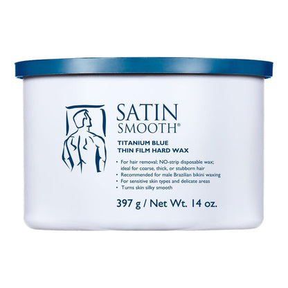 Titanium Blue Thin - Film Hard Wax - Beautifox