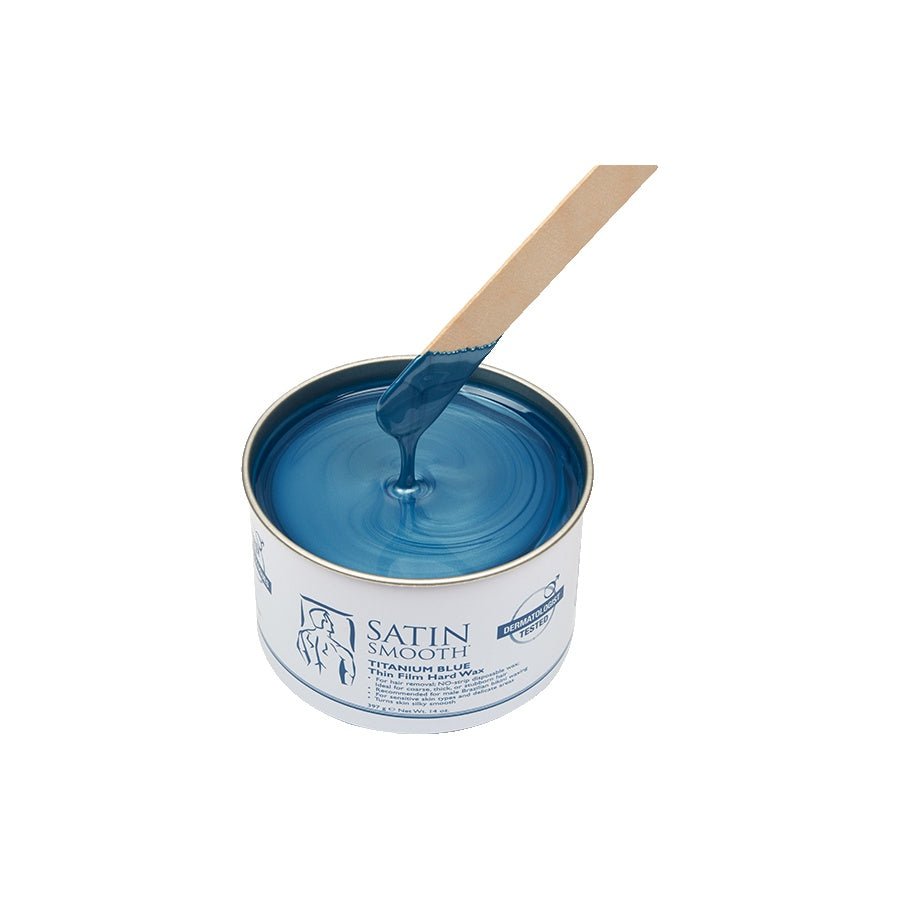Titanium Blue Thin - Film Hard Wax - Beautifox