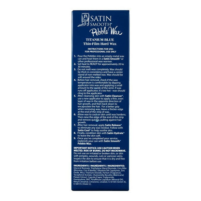 Titanium Blue Thin - Film Pebble Wax - Beautifox