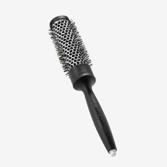 Tourmaline Comfort Grip Styling Brush - Nylon Bristle - Beautifox