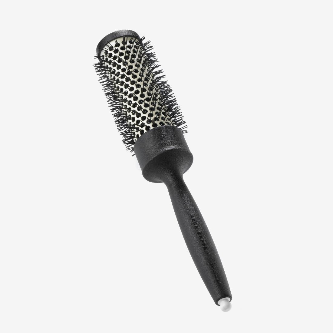 Tourmaline Comfort Grip Styling Brush - Nylon Bristle - Beautifox
