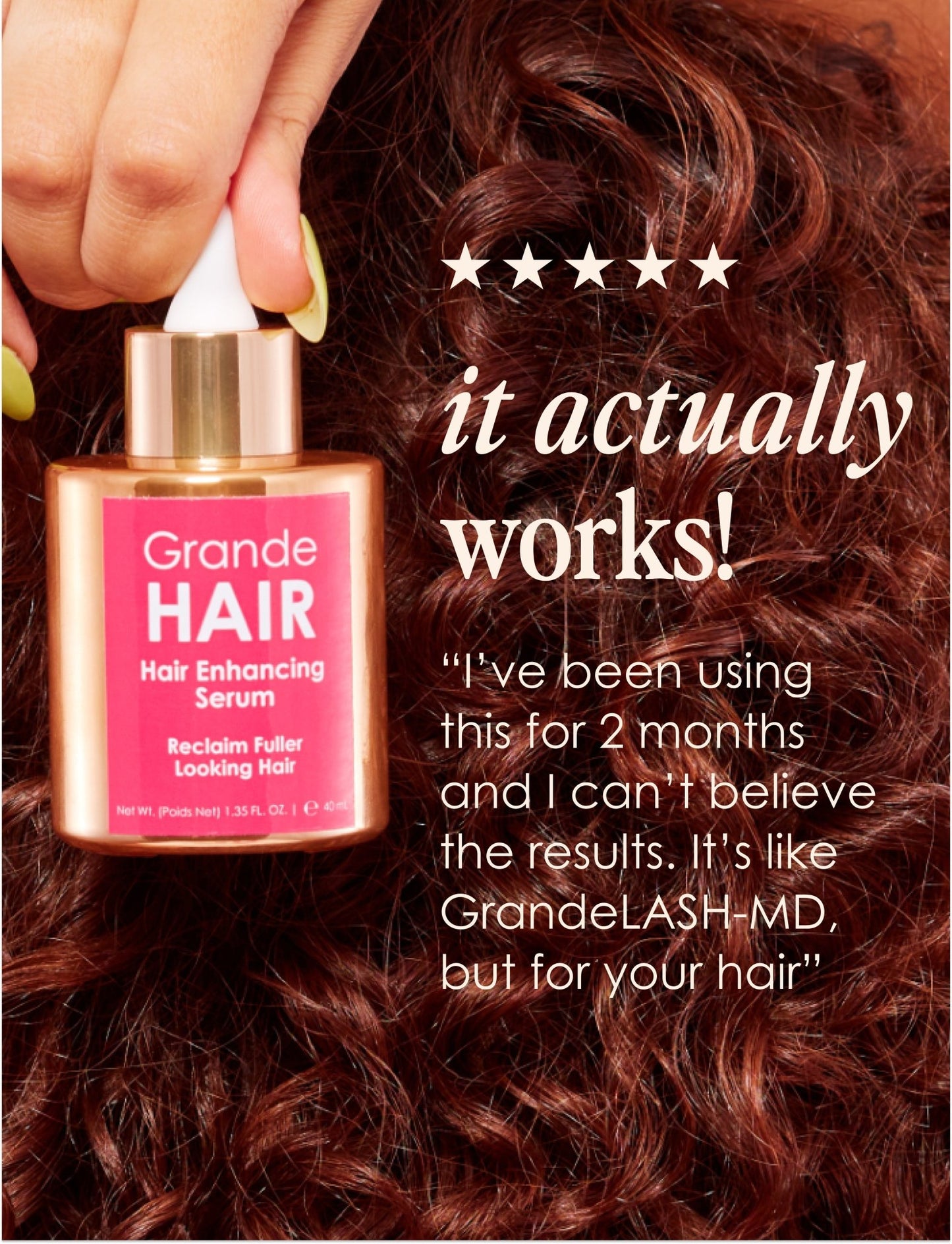 Travel Size GrandeHAIR - Beautifox
