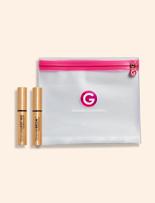 Travel Size GrandeLASH - MD + GrandeBROW - Beautifox
