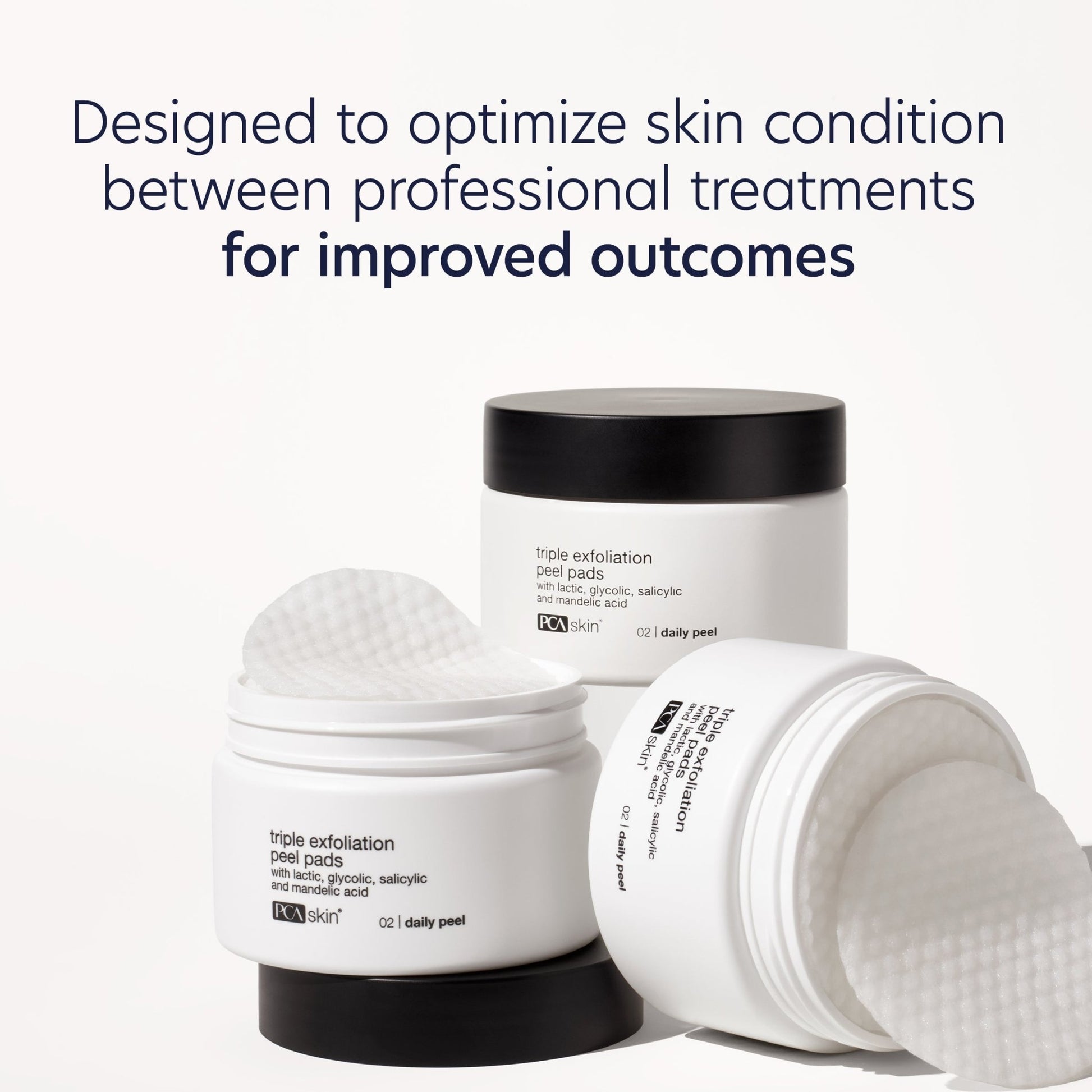 Triple Exfoliation Peel Pads - Beautifox