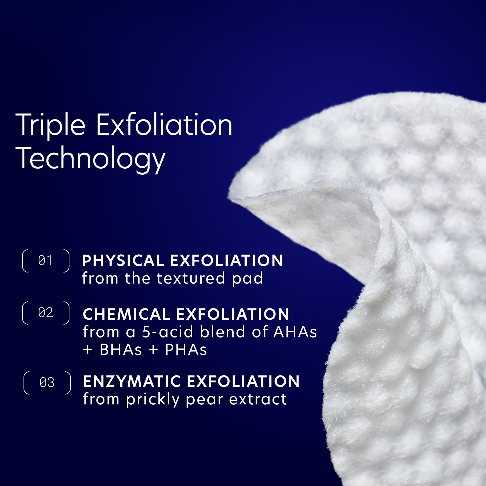 Triple Exfoliation Peel Pads - Beautifox