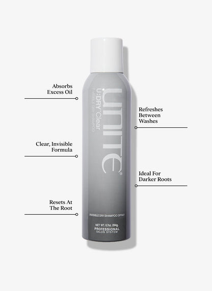U:DRY Clear Dry Shampoo - Beautifox