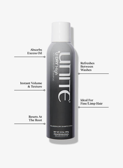 U:DRY High Dry Shampoo - Beautifox