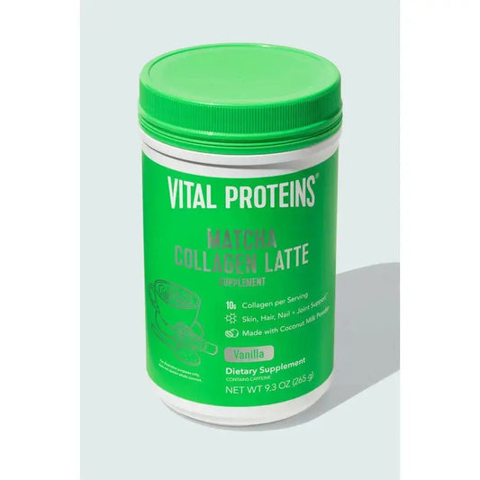 Vital Proteins Vanilla Matcha Collagen Latte - Beautifox