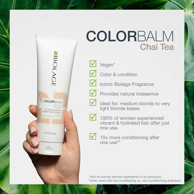 Biolage ColorBalm Color Depositing Conditioner Clear Biolage Professional