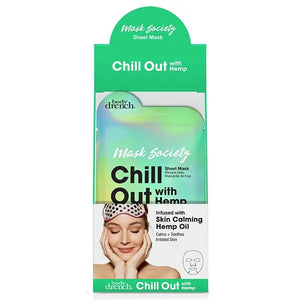 Body Drench Mask Society Chill Out, 24 Pack Body Drench