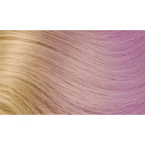 23/LA- Natural Golden Blonde to Lavender