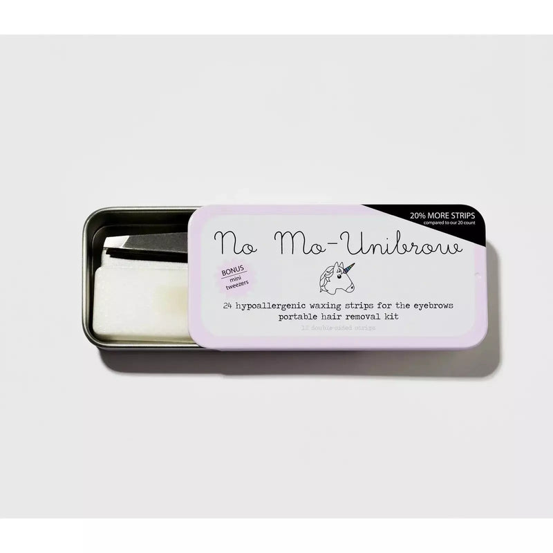 No Mo-Unibrow Portable Brow Wax Kit (24 Strips) No Mo-Stache
