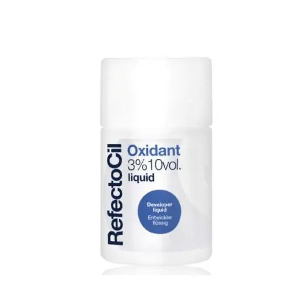 RefectoCil Oxidant 3% (10 Volume) Developer Liquid, 3.38 oz Refectocil