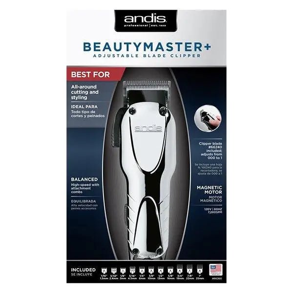 Andis Beauty Master + Adjustable Blade Clipper - Beautifox