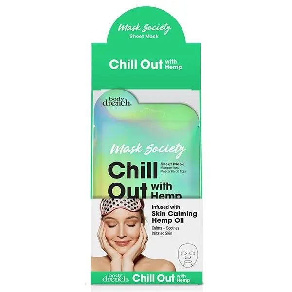 Body Drench Mask Society Chill Out, 24 Pack - Beautifox