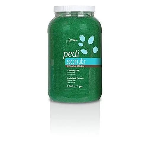 Gena Pedi Scrub Gel Gallon, 128 oz - Beautifox