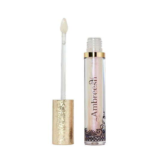 Hustle Sheer Pink With Iridescent Glitter Lip Gloss - Beautifox