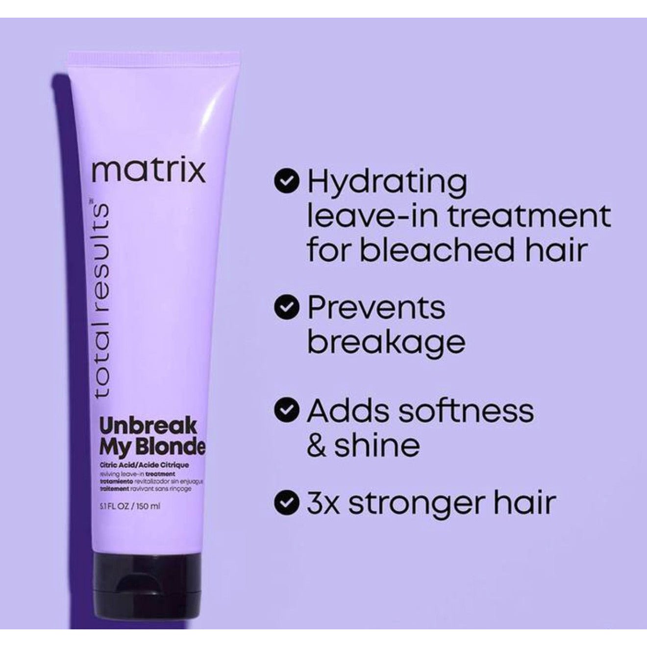 Matrix Unbreak My Blonde Reviving Leave - in Treatment - Beautifox